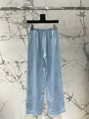 Yves Saint Laurent/🔥Highest Quality🔥26SS NEW straight floor mopping pants