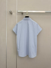 chanel/🔥Highest Quality🔥26SS NEW Lapel short-sleeved shirt