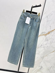 26SS NEW Coco Girls Straight Leg Jeans🩶