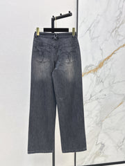 26SS NEW Coco Girls Straight Leg Jeans🩶