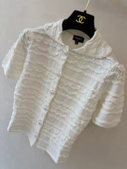 26SS NEW Collared Short-Sleeve Cardigan
