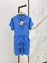 26SS NEW Workwear Pocket Shirt Dress 🩵