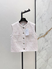 26SS NEW Elegant Knitted Vest🩵