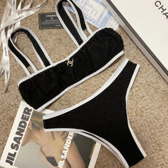 chanel/26SS NEW Two-Piece Swimsuit 👙