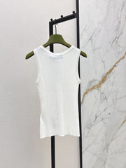 26SS NEW Round Neck Sleeveless Knitted Vest 🤍