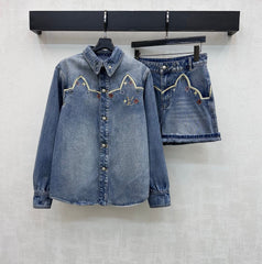 26SS NEW Heavy-duty Denim Shirt Jacket