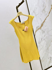 26SS New Summer "Dopamine" Knit Dress 💛