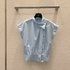 26FW New Sleeveless Shirt with 3D Tailoring
