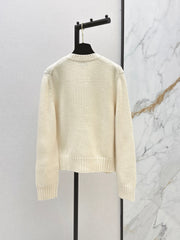 🔥Highest Quality🔥 26FW New High-End Métiers d'Art Cashmere Knit Cardigan 🖤