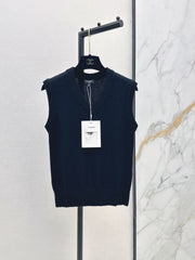 26FW New Métiers d'Art Collection V-Neck Knit Vest 🖤