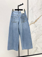 🔥Highest Quality🔥26FW New High-Waisted Wide-Leg Denim Trousers 🩵