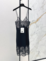 26FW New Patchwork Lace Camisole Dress 🖤
