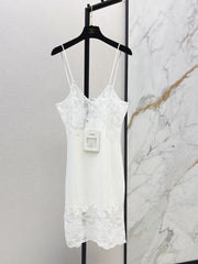 26FW New Patchwork Lace Camisole Dress 🖤