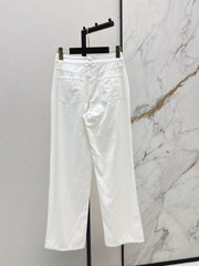 🔥Highest Quality🔥26FW New "Coco Girl" Straight-Leg Jeans 🩶