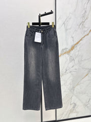 🔥Highest Quality🔥26FW New "Coco Girl" Straight-Leg Jeans 🩶