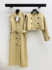 26FW New Detachable 2-Piece Trench Coat 🖤