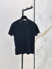 26FW New Vintage-Style Crew Neck Short-Sleeve Knit Top 🖤