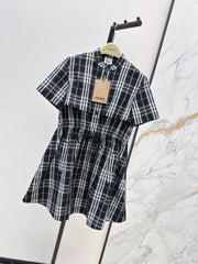26FW New Vintage Plaid Dress 🖤