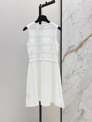 26FW New Girly-Style Sleeveless Knit Dress 🤍