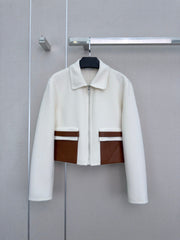 26FW New Reversible Cashmere Coat with Lapel Collar