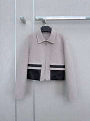 26FW New Reversible Cashmere Coat with Lapel Collar