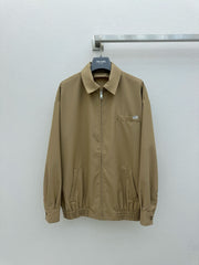 26FW New Khaki Zipper Jacket