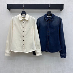 🔥HOT🔥26FW New Embroidered Lapel Denim Jacket