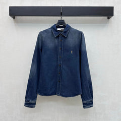 🔥HOT🔥26FW New Embroidered Lapel Denim Jacket