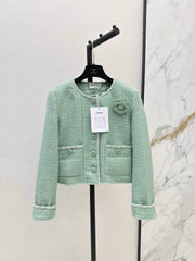 26FW New Mint Green Knit Jacket 🍏