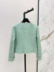 26FW New Mint Green Knit Jacket 🍏