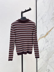 26FW New Striped Knit Polo 🖤