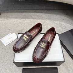 26FW New Pleated Flat Mules – Vintage-Style Flats
