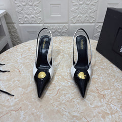 26FW New YSL Logo High Heels 👠(height: 10.5cm)