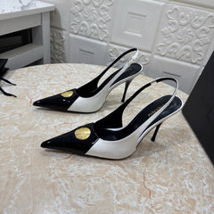 26FW New YSL Logo High Heels 👠(height: 10.5cm)