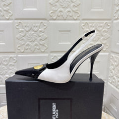 26FW New YSL Logo High Heels 👠(height: 10.5cm)