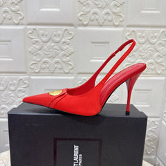 26FW New YSL Logo High Heels 👠(height: 10.5cm)
