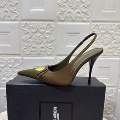 26FW New YSL Logo High Heels 👠(height: 10.5cm)