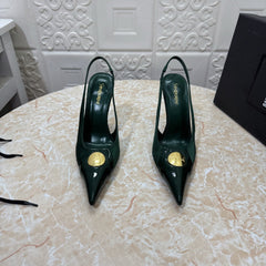 26FW New YSL Logo High Heels 👠(height: 10.5cm)