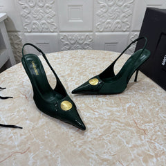 26FW New YSL Logo High Heels 👠(height: 10.5cm)