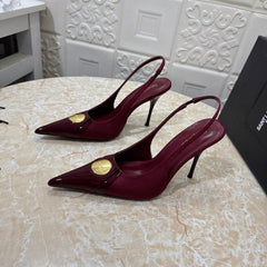 26FW New YSL Logo High Heels 👠(height: 10.5cm)
