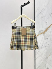 26FW New Classic Plaid Wrap Skirt 🤎