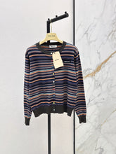 MiuMiu/26FW New Striped Knit Cardigan 🤎