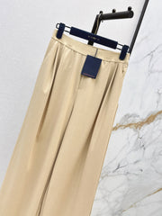 Louis Vuitton/26FW New Straight-Leg Pants with Elastic Waist 🤎