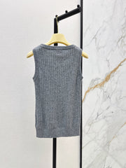 26FW New Wool Sleeveless Knit Vest 🤍