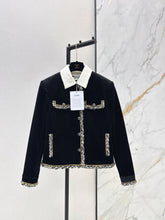 26FW New Color-Block Corduroy Jacket with Detachable Collar 🖤