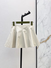 26FW New Fishtail Ruffle-Hem Mini Skirt 🖤
