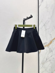 26FW New Fishtail Ruffle-Hem Mini Skirt 🖤