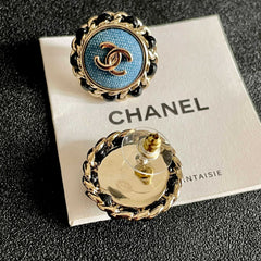 26FW New Double-C Logo Stud Earrings