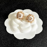 26FW New Double-C Stud Earrings