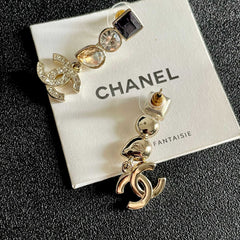 26FW New Double-C Stud Earrings
